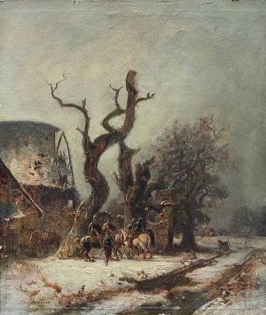 geharnischte-krieger-vor-ruine-im-schnee-1-300.jpg